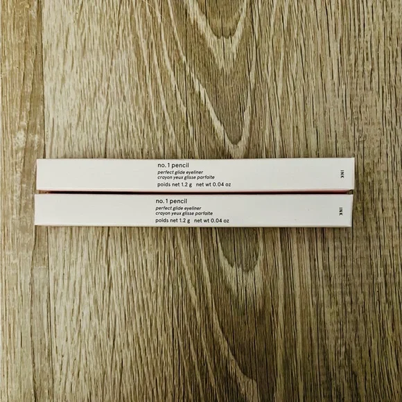 Glossier No 1 Pencil - Perfect Glide Eyeliner - Ink - Set of 2 - Picture 2 of 10